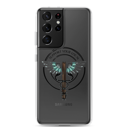 Support Your Local- Clear Case for Samsung®