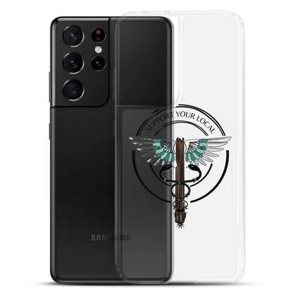 Support Your Local- Clear Case for Samsung®