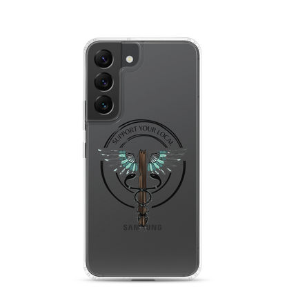 Support Your Local- Clear Case for Samsung®