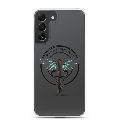 Support Your Local- Clear Case for Samsung®