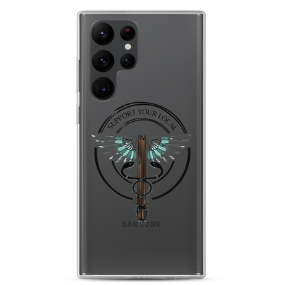 Support Your Local- Clear Case for Samsung®