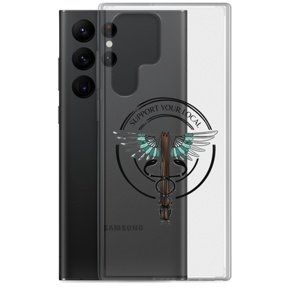 Support Your Local- Clear Case for Samsung®