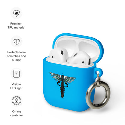 Cowgirl Caduceus Rubber Case for AirPods®