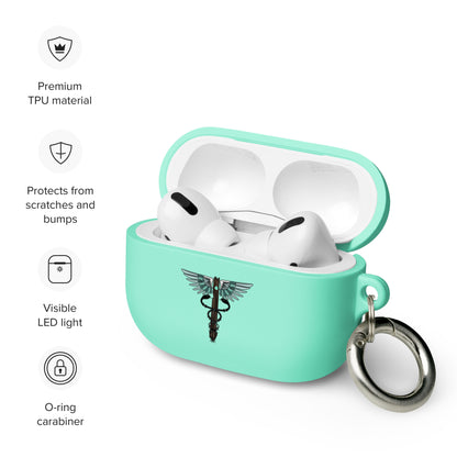 Cowgirl Caduceus Rubber Case for AirPods®