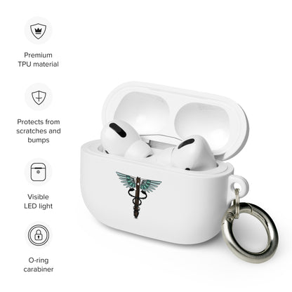 Cowgirl Caduceus Rubber Case for AirPods®