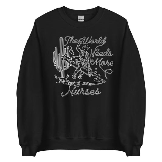 TWNM- Nurses Unisex Crewneck Dark Colors
