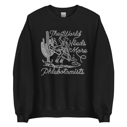TWNM- Phlebotomists Unisex Crewneck Dark Colors