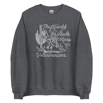 TWNM- Veterinarians Unisex Crewneck Dark Colors