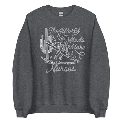 TWNM- Nurses Unisex Crewneck Dark Colors