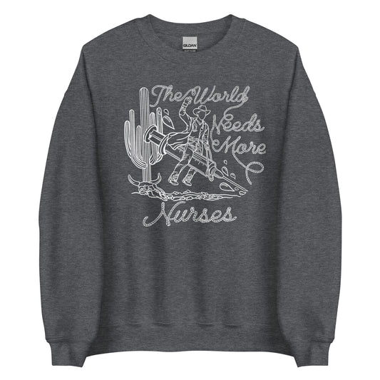 TWNM- Nurses Unisex Crewneck Dark Colors