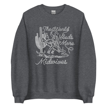 TWNM-Midwives Unisex Crewneck Dark Colors