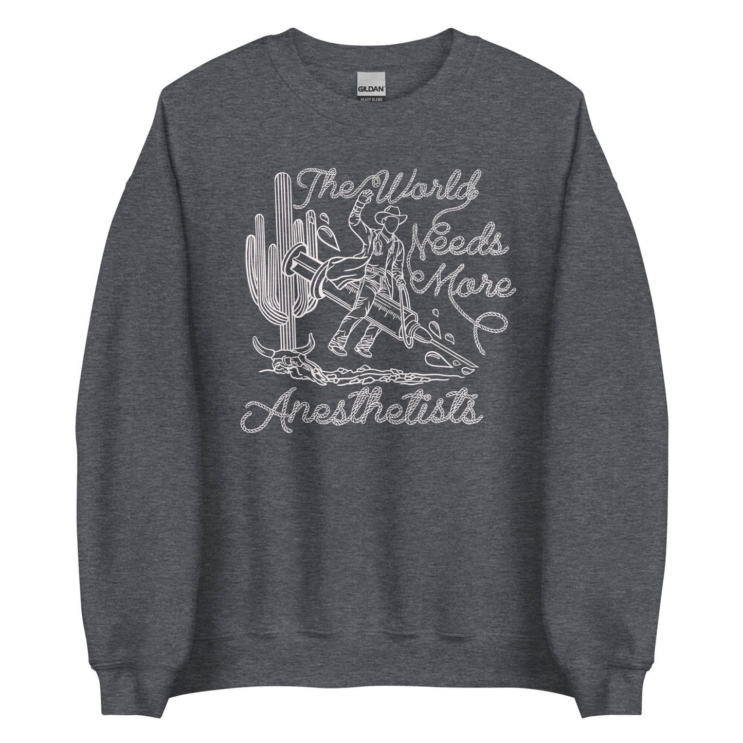 TWNM-Anesthetists Unisex Crewneck Dark Colors