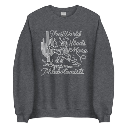 TWNM- Phlebotomists Unisex Crewneck Dark Colors