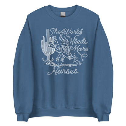 TWNM- Nurses Unisex Crewneck Dark Colors