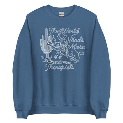 TWNM- Therapists Unisex Crewneck Dark Colors