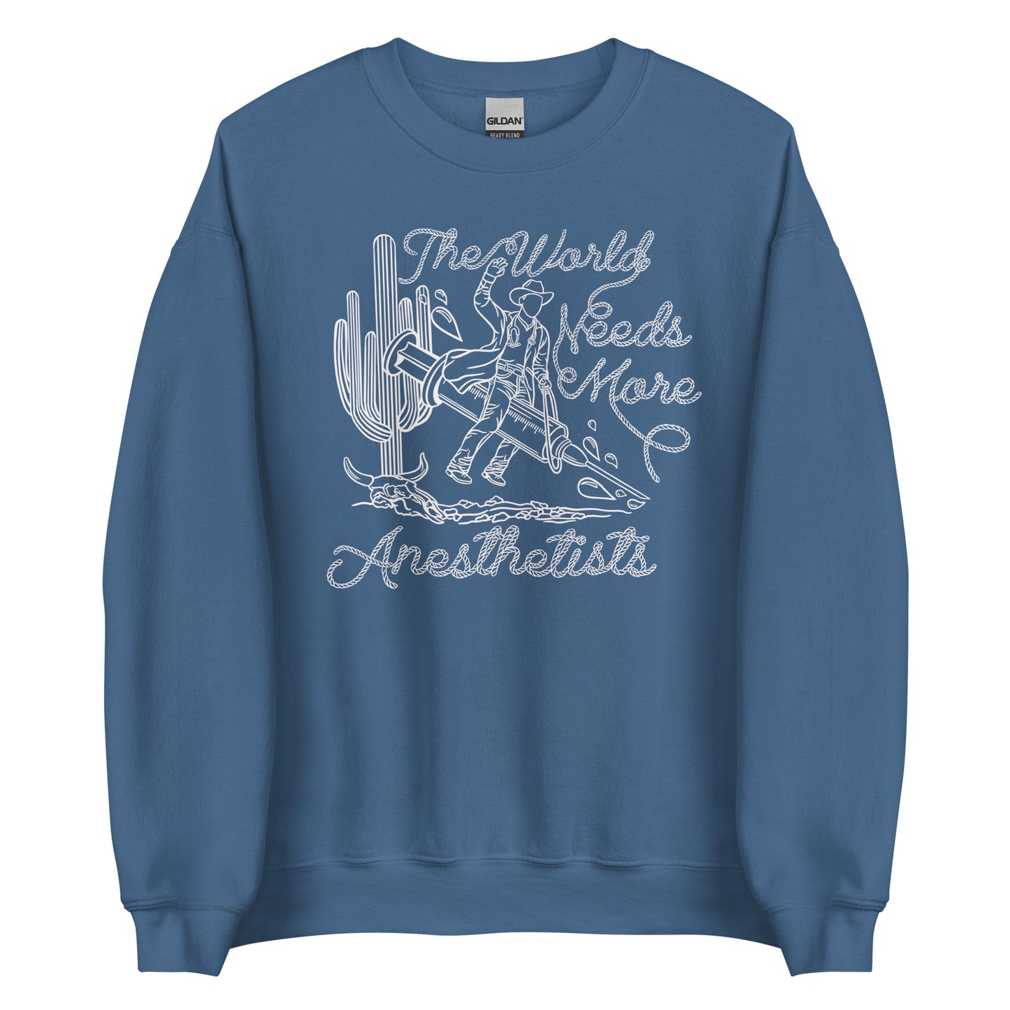 TWNM-Anesthetists Unisex Crewneck Dark Colors