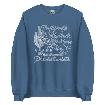 TWNM- Phlebotomists Unisex Crewneck Dark Colors