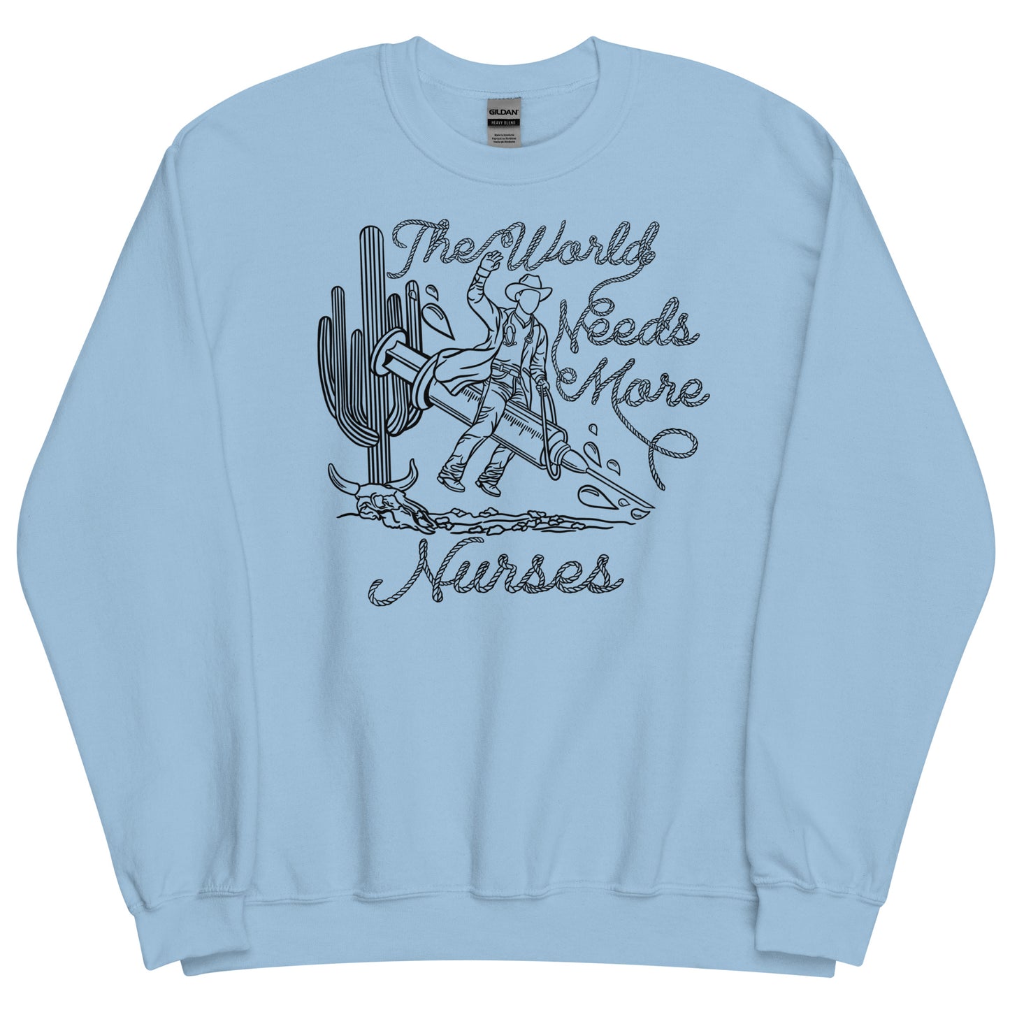 TWNM- Nurses Unisex Crewneck Light Colors