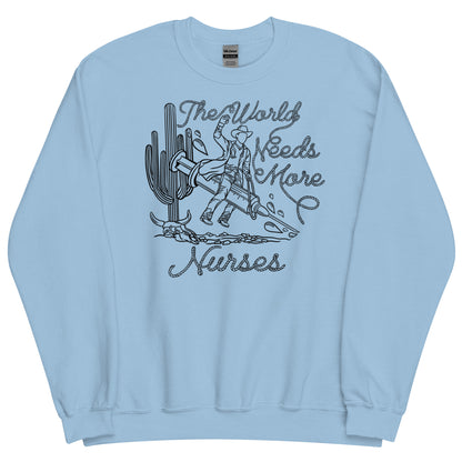 TWNM- Nurses Unisex Crewneck Light Colors