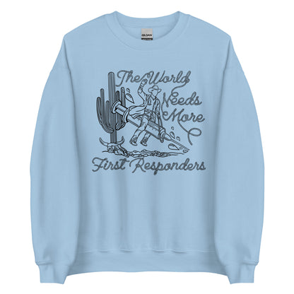TWNM-First Responders Unisex Crewneck Light Colors