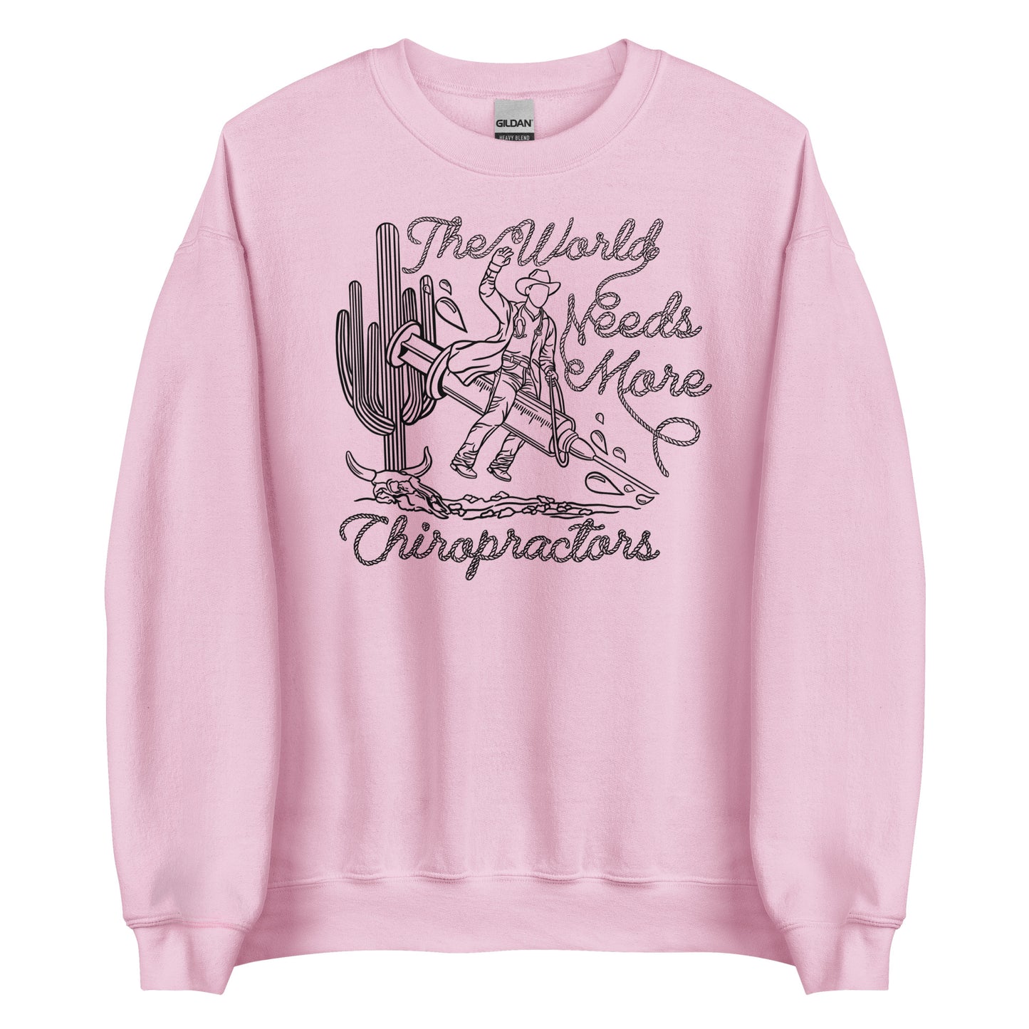 TWNM- Chiropractors Unisex Crewneck Light Colors