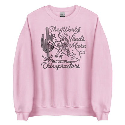TWNM- Chiropractors Unisex Crewneck Light Colors