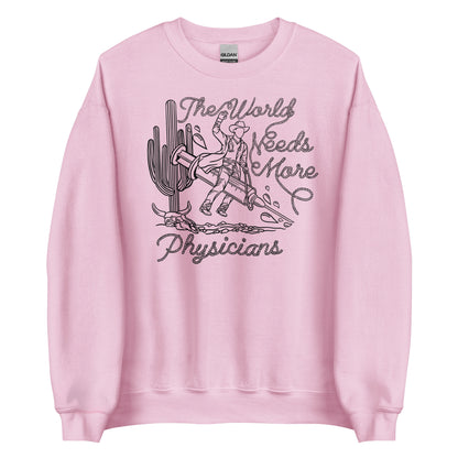 TWNM- Physicians Unisex Crewneck Light Colors