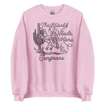 TWNM- Surgeons Unisex Crewneck Light Colors