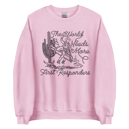 TWNM-First Responders Unisex Crewneck Light Colors