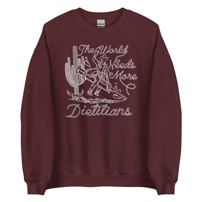 TWNM- Dietitians Unisex Crewneck Dark Colors
