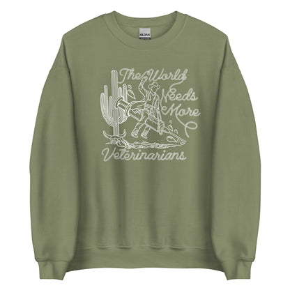TWNM- Veterinarians Unisex Crewneck Dark Colors