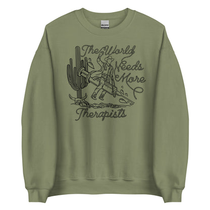 TWNM- Therapists Unisex Crewneck Light Colors