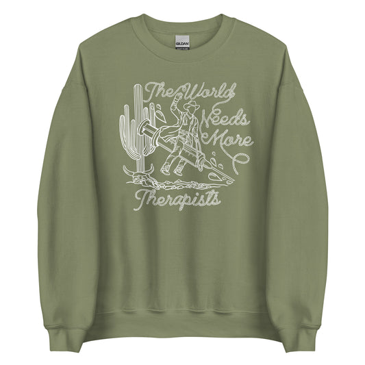 TWNM- Therapists Unisex Crewneck Dark Colors