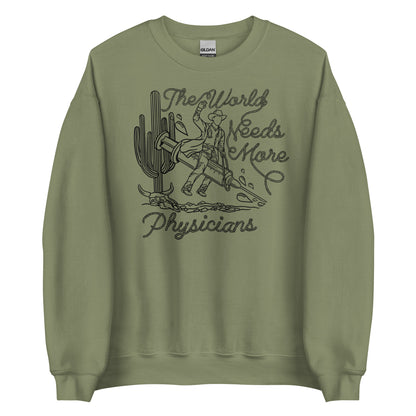 TWNM- Physicians Unisex Crewneck Light Colors