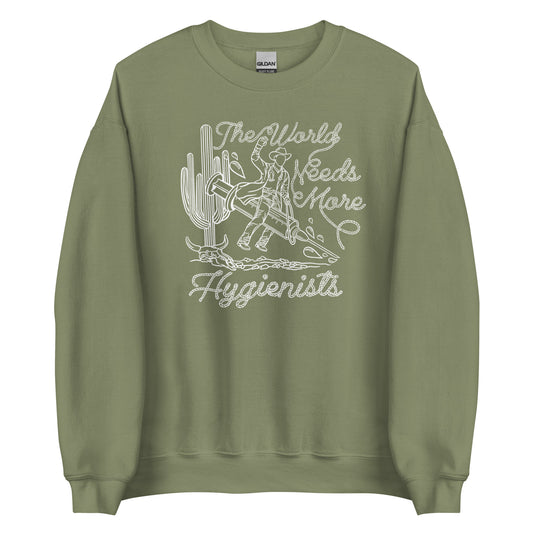 TWNM- Hygienists Unisex Crewneck Dark Colors