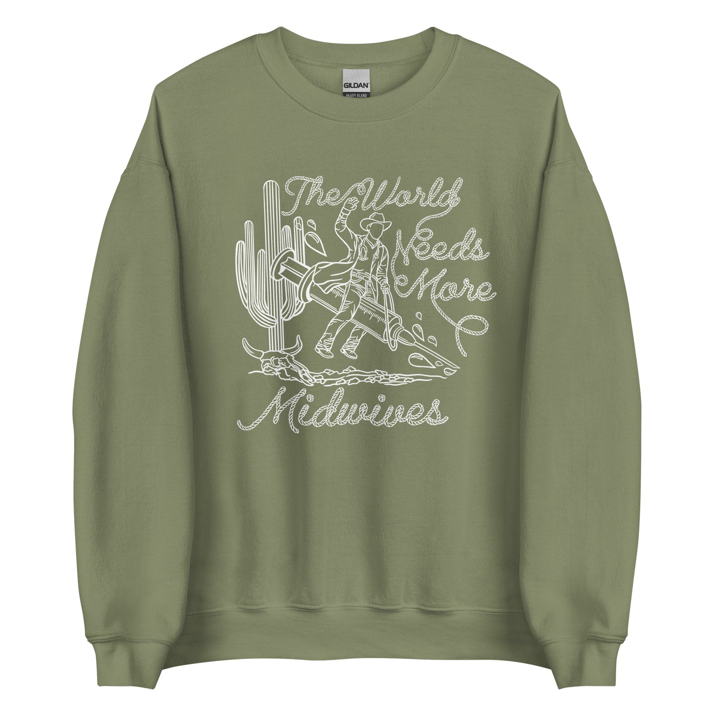 TWNM-Midwives Unisex Crewneck Dark Colors