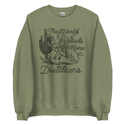 TWNM- Dietitians Unisex Crewneck Light Colors