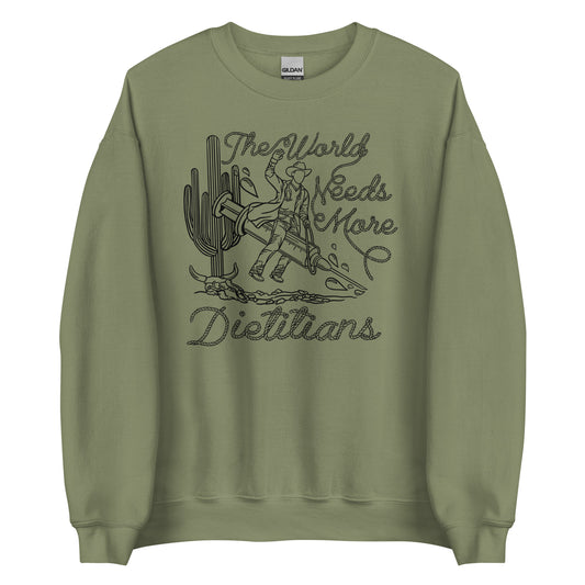 TWNM- Dietitians Unisex Crewneck Light Colors