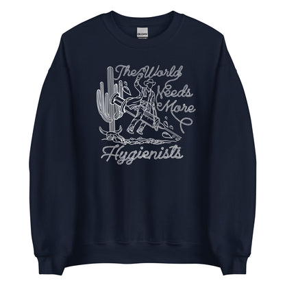 TWNM- Hygienists Unisex Crewneck Dark Colors