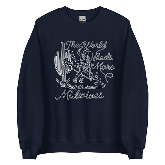 TWNM-Midwives Unisex Crewneck Dark Colors