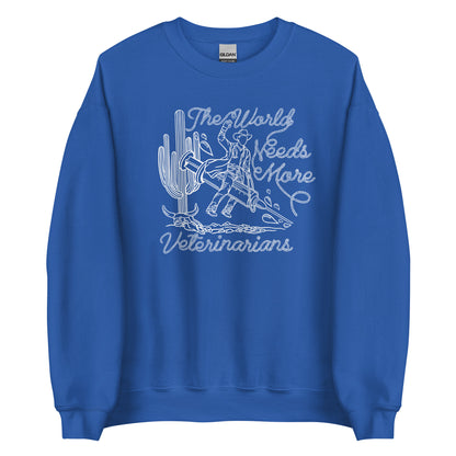 TWNM- Veterinarians Unisex Crewneck Dark Colors