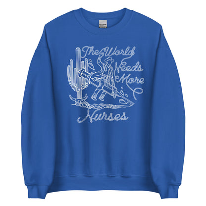 TWNM- Nurses Unisex Crewneck Dark Colors
