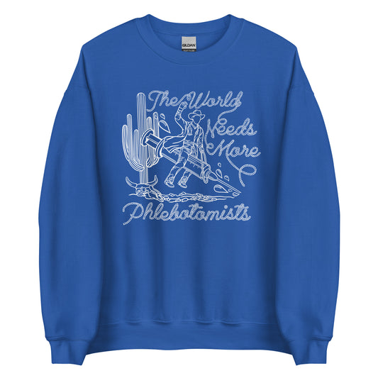 TWNM- Phlebotomists Unisex Crewneck Dark Colors