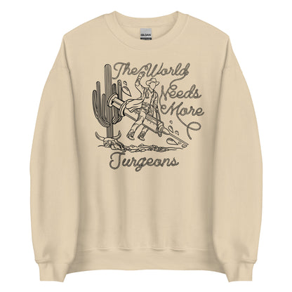 TWNM- Surgeons Unisex Crewneck Light Colors