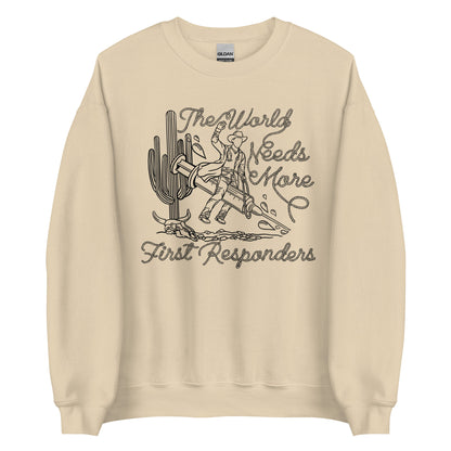 TWNM-First Responders Unisex Crewneck Light Colors