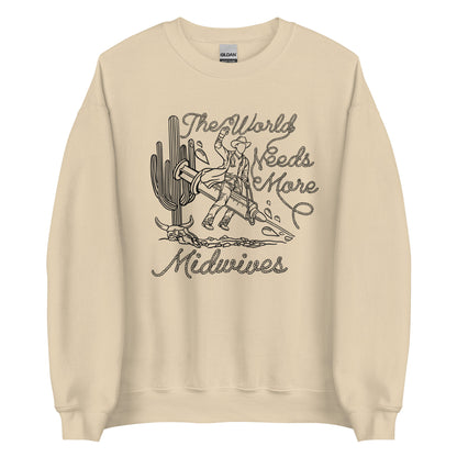 TWNM-Midwives Unisex Crewneck Light Colors