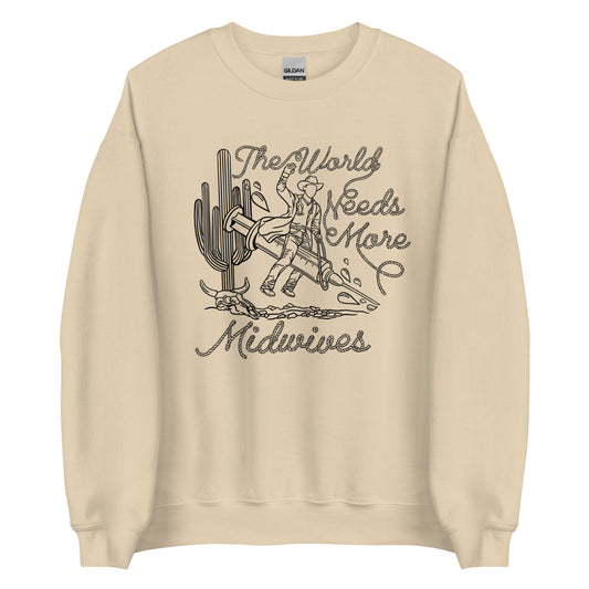 TWNM-Midwives Unisex Crewneck Light Colors