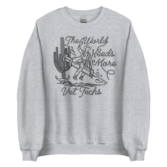 TWNM- Vet Techs Unisex Sweatshirt Light Colors