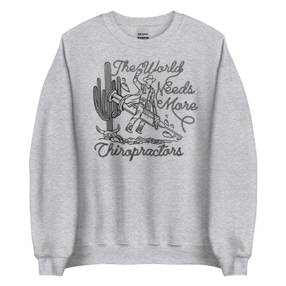 TWNM- Chiropractors Unisex Crewneck Light Colors