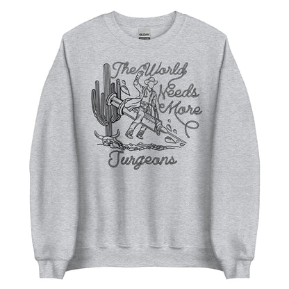 TWNM- Surgeons Unisex Crewneck Light Colors